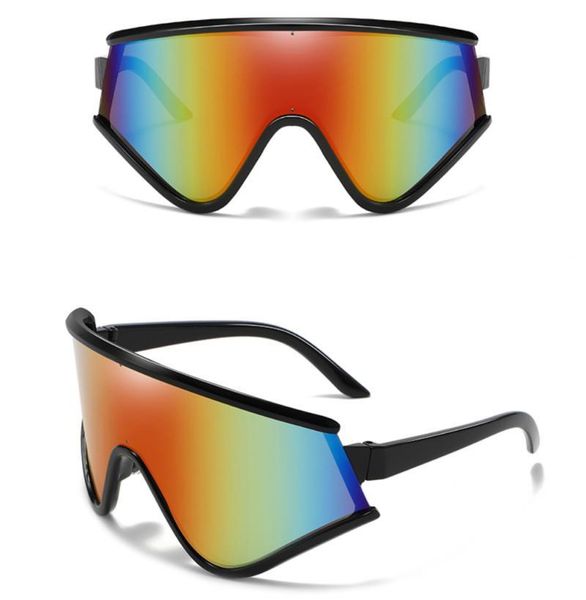 

outdoor eyewear 2021 cycling glasses riding goggles sunglasses men pc colorful gradient lens uv400 bicycle hiking sport
