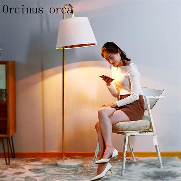 

nordic simple modern fishing lamp vertical desk living room bedroom dimming light floor postage lamps