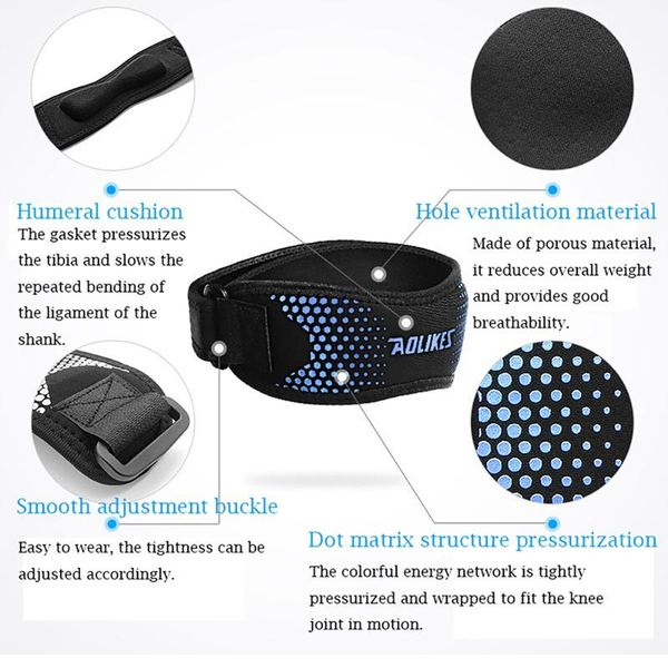 

elbow & knee pads 1pc pad sleeve soft breathable compression leg support protector for outdoor cycling climbing protect bone, Black;gray