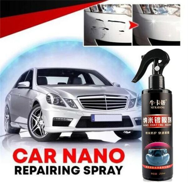 

mats & pads 120ml car paint care nano repairing spray oxidation liquid ceramic coat hydrophobic glass protect your from scratching auto