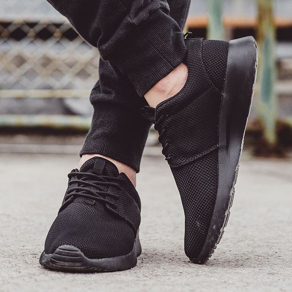 

zapatos informales de hombre men casual shoes mens causal breathable man leather spring sneakers sports