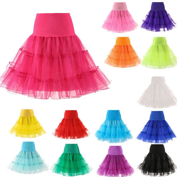 

short petticoat for wedding petticoat underskirt rockabilly swing tutu skirt, White
