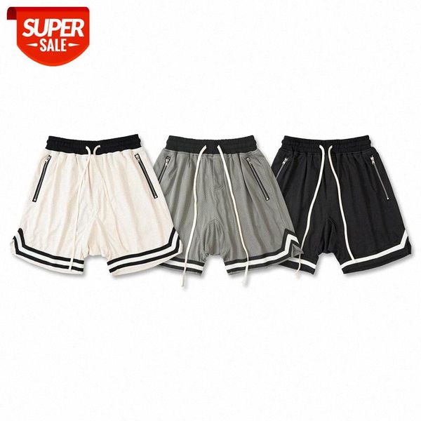 

fear of god fifth main line style fog loose mesh shorts casual five-point basketball pants #ru0r, Black
