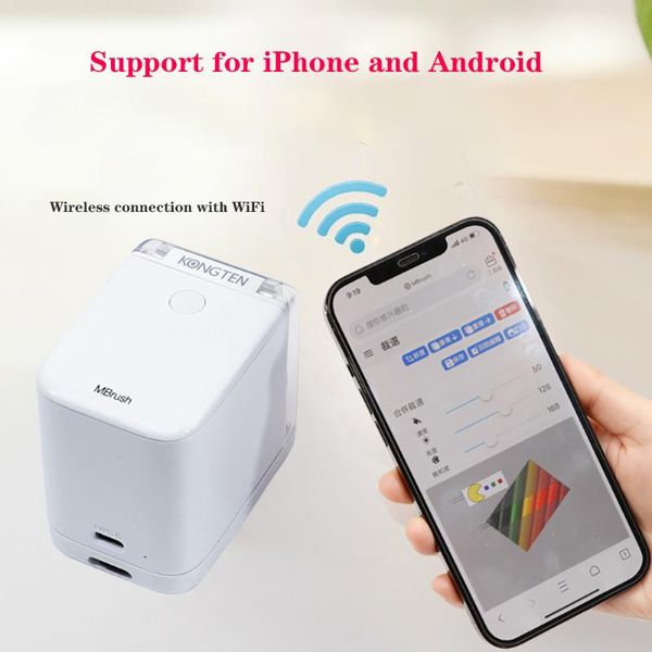 

copiers handheld printer portable mini inkjet color barcode with ink cartridge app for custom text