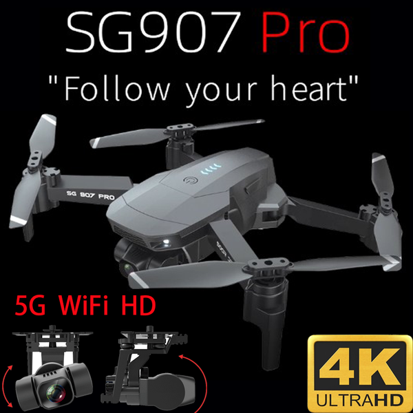 

sg907 pro gps drone 2 axis ptz 4k hd camera 5g wifi aerial uav four axis aircraft remote control aircraft quadcopter