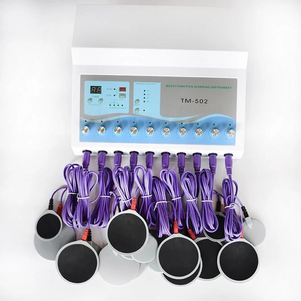 

multifunctional electric ems tm 502 slimming machine massager body fitness thermionic massage muscle stimulator waves electro instrument sel