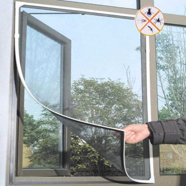 

other home decor self-adhesive indoor insect screen curtain mesh bug mosquito netting door window anti net diy for kitchen