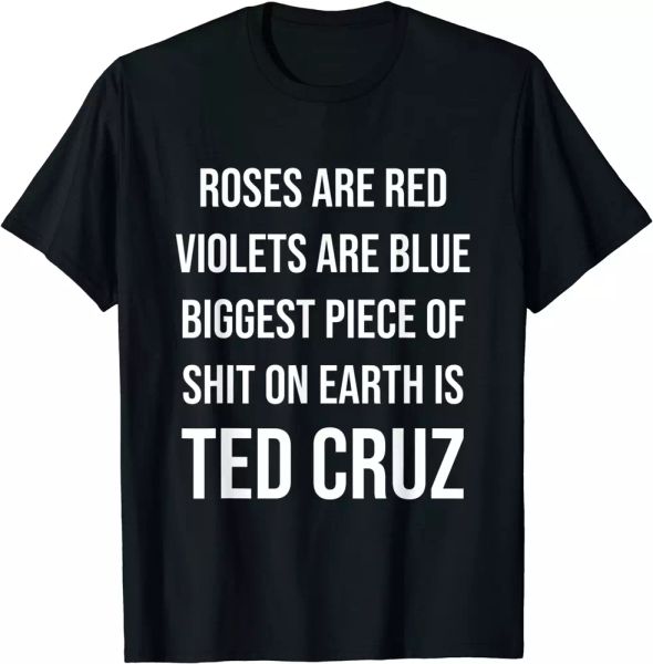 

ted cruz cancun t-shirt, White;black