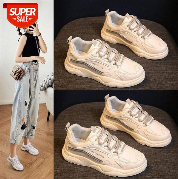 

little white shoes women fashion trend flat are good for sports casual sneakers #ua3l