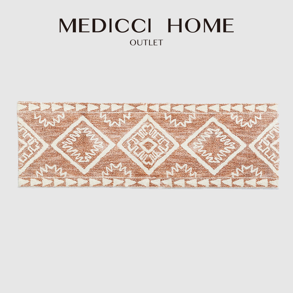 

carpets medicci home bohemia carpet geometric accent rugs ultra soft plush water absorption tuffed bath mat rug brick color 40x120cm