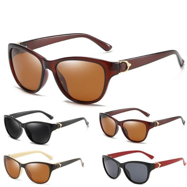 

Outdoor Eyewear 2021 Ladies Big Frame Sunglasses Polarized Shade Modified Face