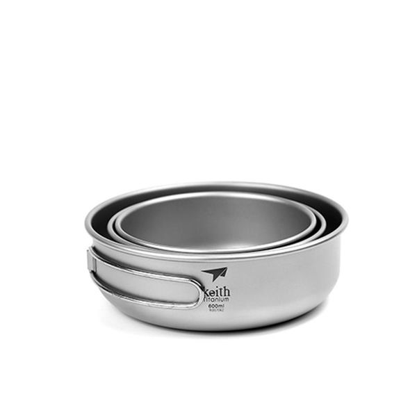 

bowls 300/400/500/600ml titanium fold tableware kitchen collapsible bowl soup set ceramics large pasta redmulti