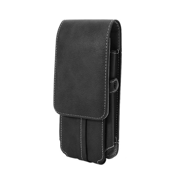 

waist bags men belt bum bag phone flip pockets leather cards holder case