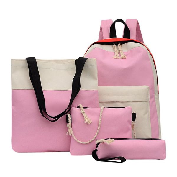

backpack fashion casual patchwork composite bag school sports shoulder