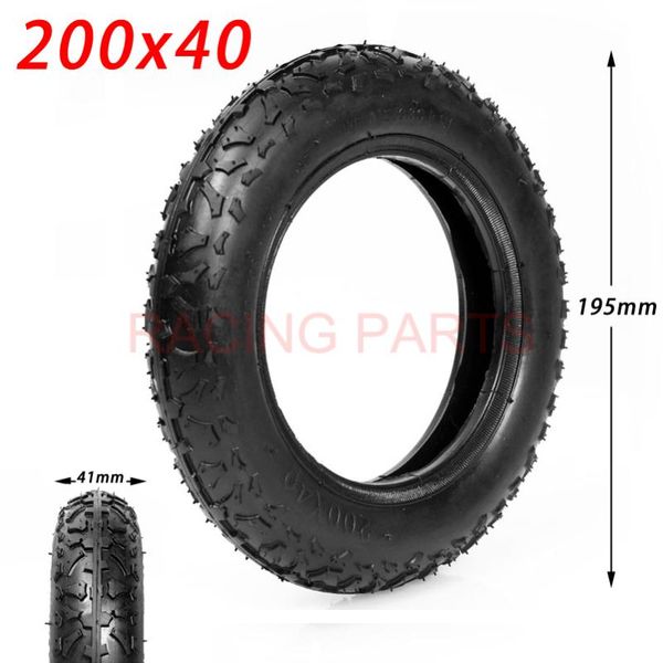 

motorcycle wheels & tires inner tube outer tire 200*40 pneumatic for folding bicycle scooter car accessories baby's