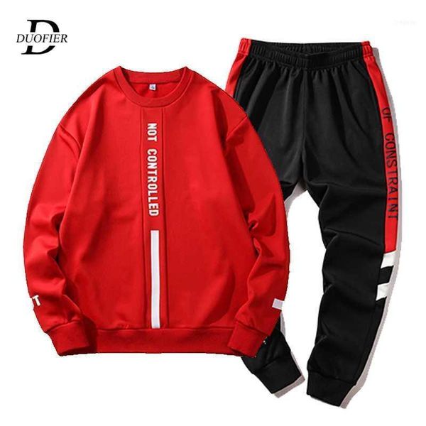 

men's tracksuit spring autumn man two-piece set sweat suit polyester overalls korean leisure plus size hoodies harlan pants1, Gray