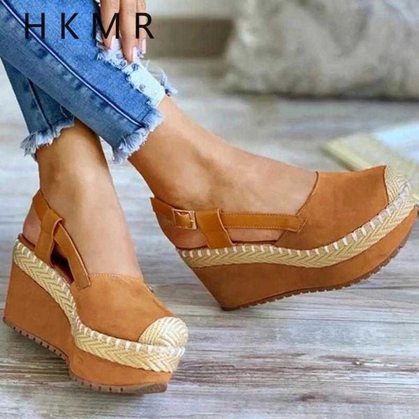 

2021 summer straw wedges sandals women platform shoes weave high heels sandals women gladiator shoes casual sandalias mujer y0714, Black
