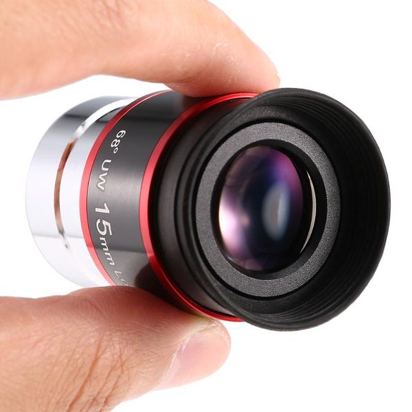 

telescope & binoculars eyepiece fmc 1.25" 68 degree ultra wide angle 6mm 9mm 15m 20mm for astronomical monocular