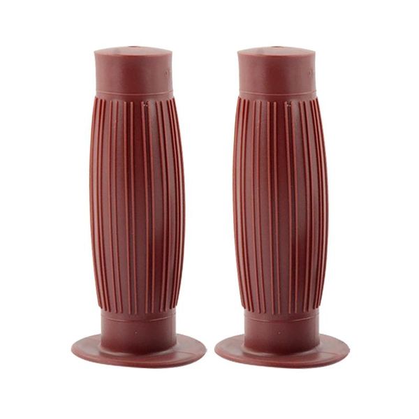 

handlebars 1pair soft rubber practical standard universal replacement motorcycle grip non slip removable lightweight handlebar weatherproof