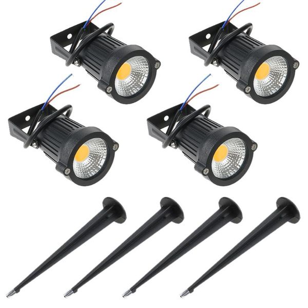 

tomshine cob led lawn lamp outdoor decorative landscape light 500lm bright high power spotlight for garden wall yard lamps