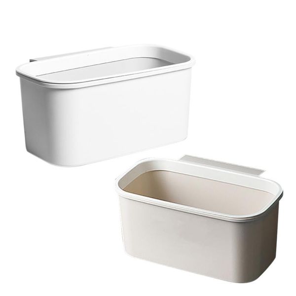 

waste bins kitchen cabinet door plastic trash can wall-mounted bathroom toilet