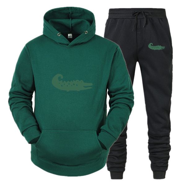 

2022 men designer tracksuit sweat suits see autumn mens fashion tracksuits jogger jacket pants sets sporting suit print men sportswear 1kv3, Gray