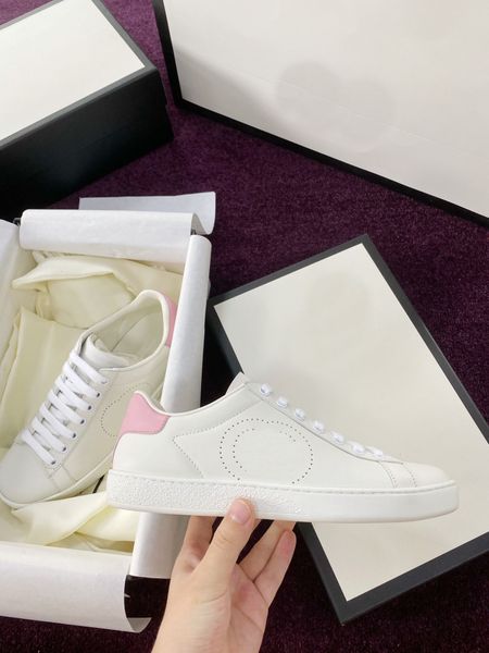 

designer luxury fashion men women white shoes bee snake tiger casual shoe genuine leather sneakers embroidery classic trainers python sneake, Black