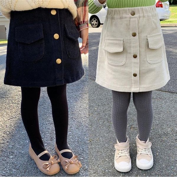 

fashion kids girls high waist skirt skirts, Blue