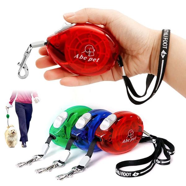 

dog collars & leashes 3m retractable small leash automatic 10ft cat belt extending lead for dogs puppy chihuahua pet product