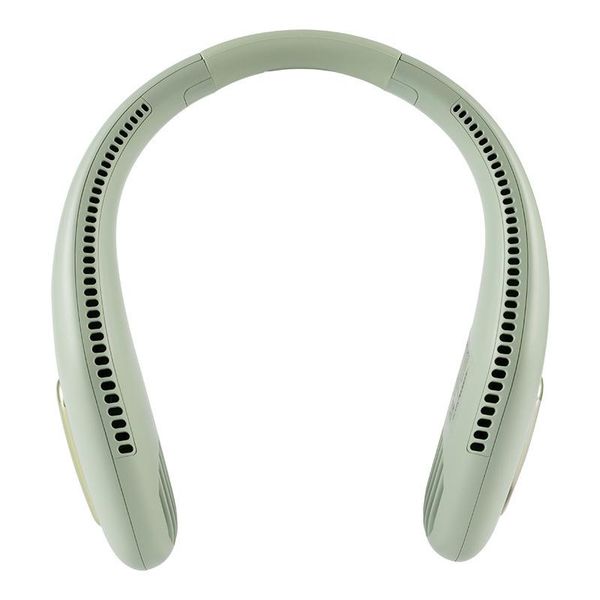 

electric fans portable neck fan hands bladeless rechargeable wearable usb headphone design hanging