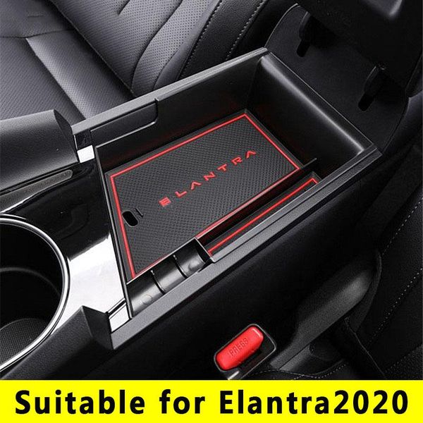 

car organizer for elantra 2021 2021car storage box on armrest separation layer