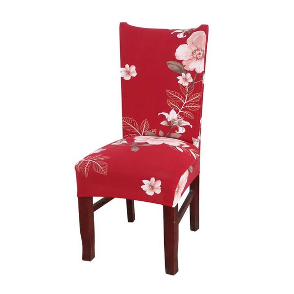 

chair covers anti dust cover removable protective home seat slipcover floral printed dining room universal banquet stretch elastic