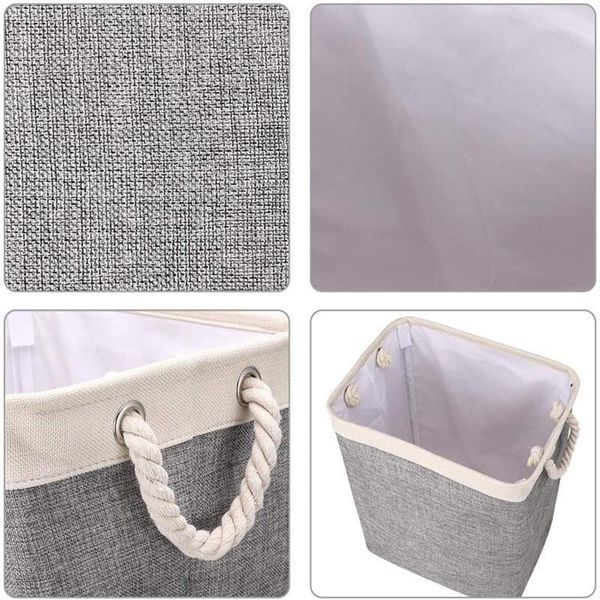 

laundry bags dirty clothes basket, storage fabric foldable bucket