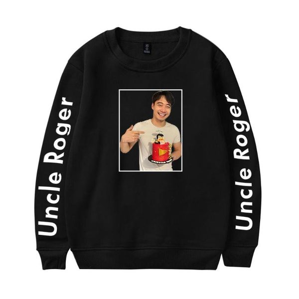 

men's hoodies & sweatshirts 2d print o-neck sweatshirt harajuku round collar boys/girls anime fans fashion clothes cosplay outwear, Black