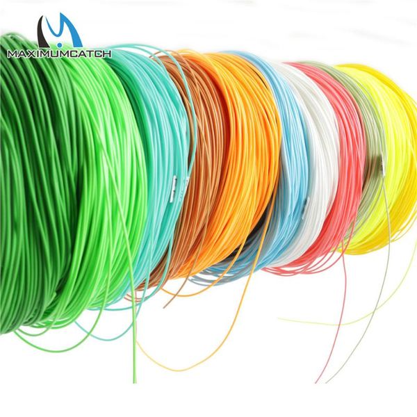 

maximumcatch 2/3/4/5/6/7/8/wt fishing line 100ft weight forward floating multi colors braid