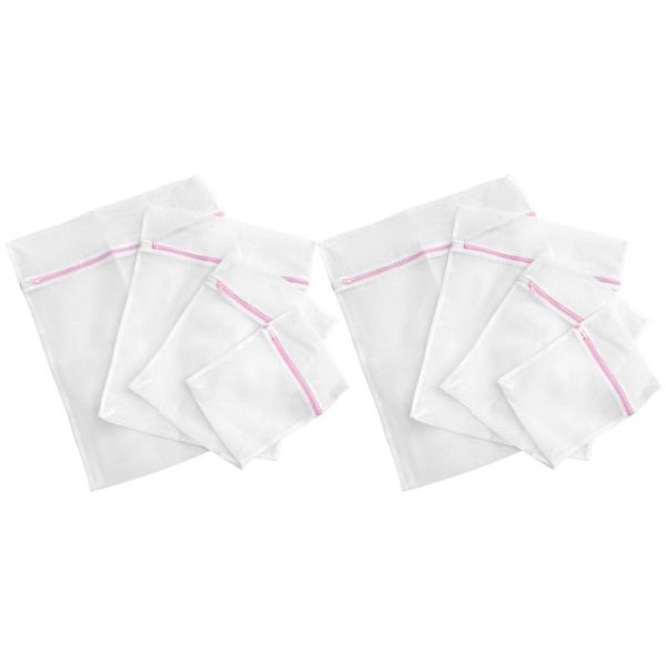 

laundry bags 8pcs mesh bag reusable washing machine clothes storage pouch