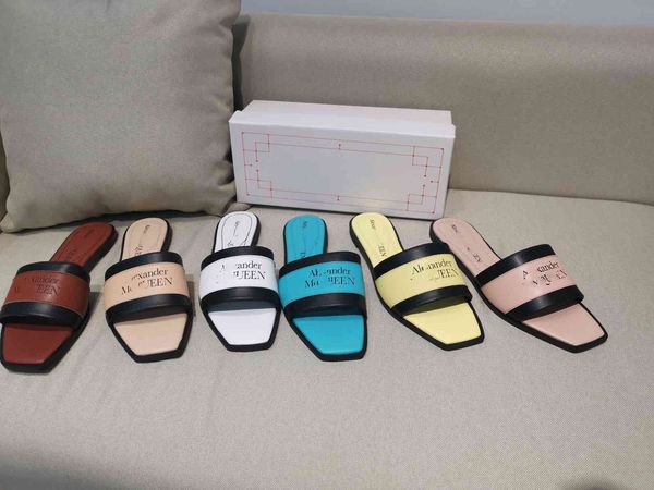 

2021 new women's shoes color matching flip flops women's summer wear flat bottom flip flops ysj, Black
