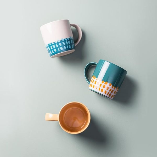

creative breakfast mug modern ceramic water nordic cup coffee office personalized gift tazas originales cups ed50 mugs