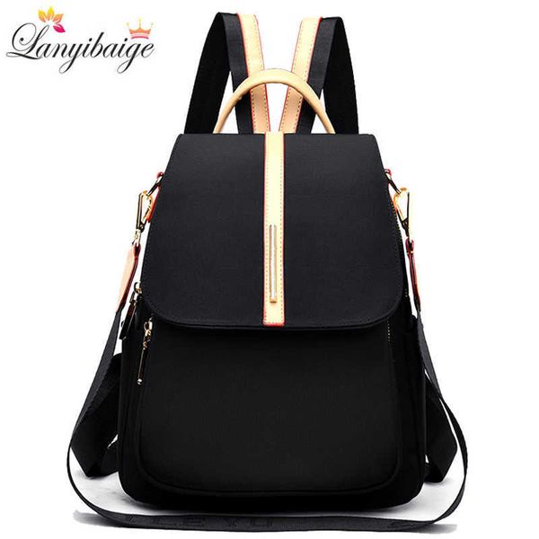 

fashion women backpacks casual school bags for teenager girls waterproof backpack bags for women 2021 shoulder bags y0804