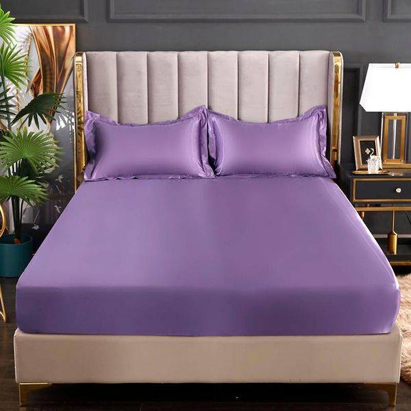 

sheets & sets mattress cover king size bottom for home bed single sheet blanket on the rubber band(no case) bedsheet
