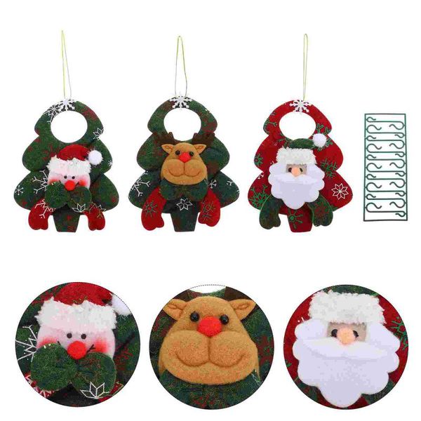 

christmas decorations 3pcs doll ornaments xmas hanging chic party pendants