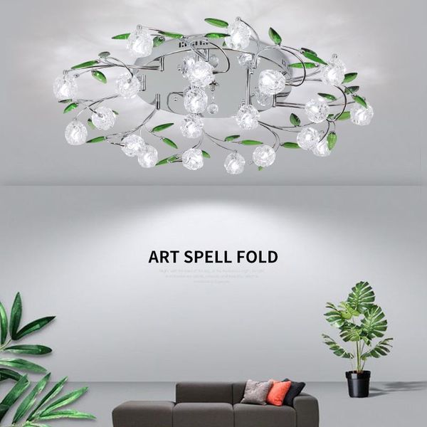 

chandeliers crystal ceiling chandelier light led surface mount agate lamp indoor lighting fixture