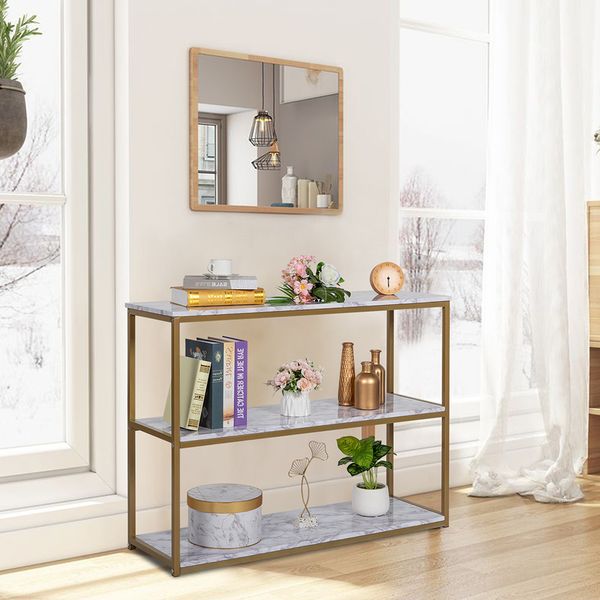 

holders racks holder rack3-tier multi functional shelf flower rack console sofa table industrial ror living room entry way hallway