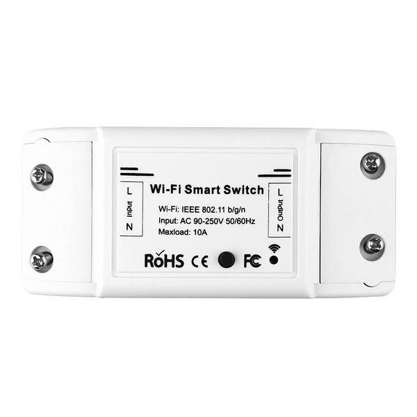 

90-250v diy wifi control smart light switch timer wireless remote control works with echo google assistant