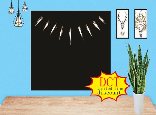 

various artists black panther soundtrack album poster music cover silk art print