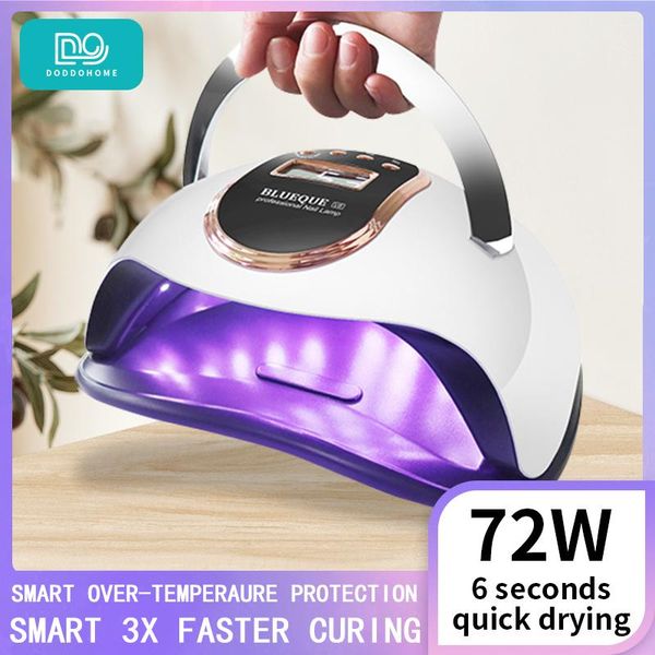 

nail dryers genuine doddohome 72w sun uv led lamp nails with uk/us plug professional art supplies manicure