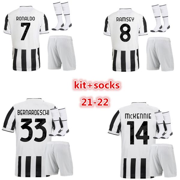 

21 22kit+socks men 2020 2021 2022 home away 3rd soccer jerseys football jerseys 20 21 22 football shirt, Black