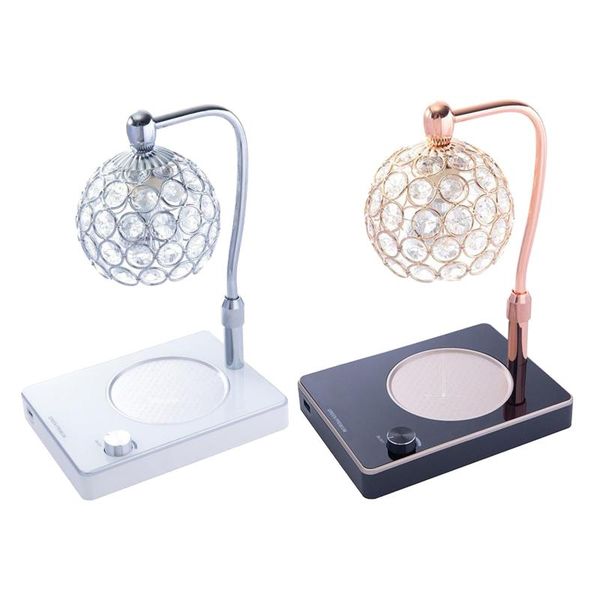 

electric candle warmer wax melter fragrance lamp dimmable night light candles