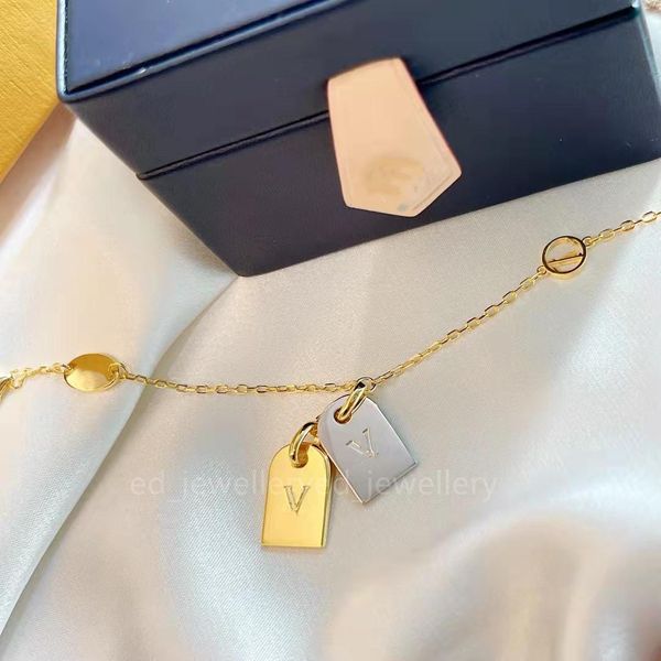 

pendants gold love necklace fashion silver plated letter simple v heart titanium valentine's day lovers chain jewelry wedding v15963