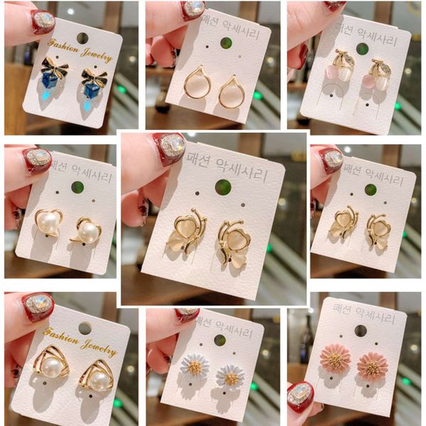 

earrings women pure earrings temperament simple show face thin